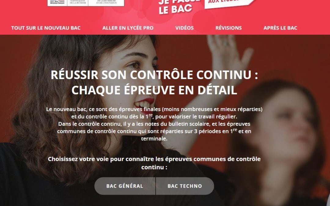 Réussir son contrôle continu en Première…