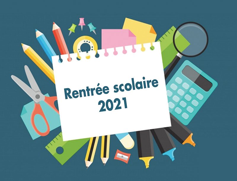 Informations rentrée scolaire septembre 2021