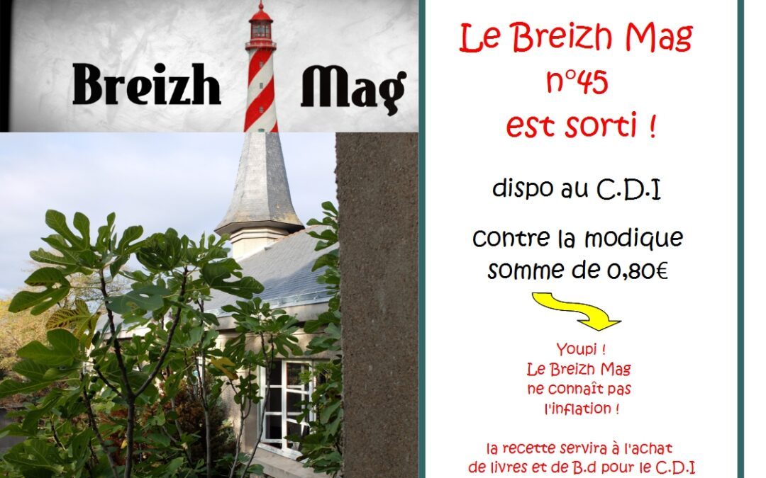 Sortie du Breizh Mag !!!